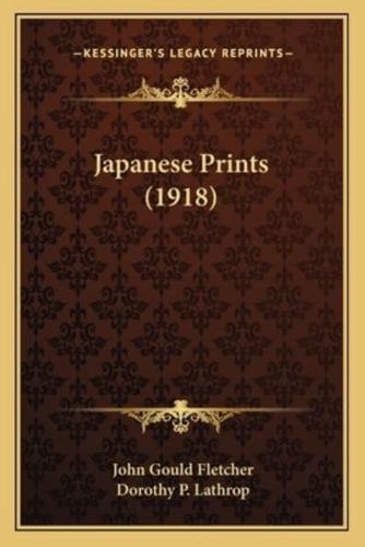 Japanese Prints (1918)