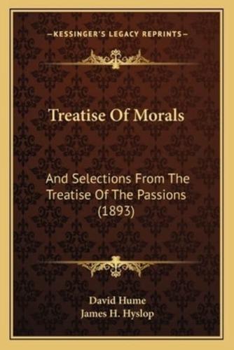 Treatise Of Morals