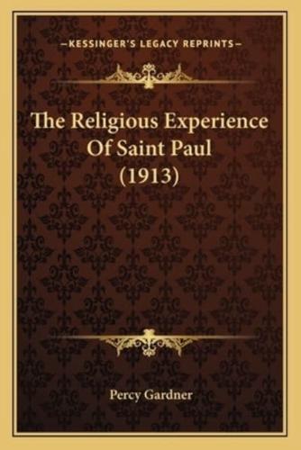 The Religious Experience Of Saint Paul (1913)