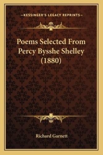 Poems Selected from Percy Bysshe Shelley (1880)