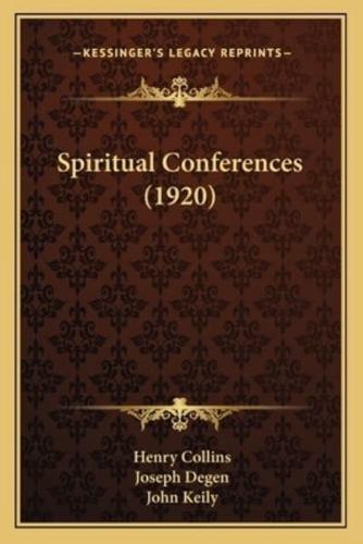 Spiritual Conferences (1920)
