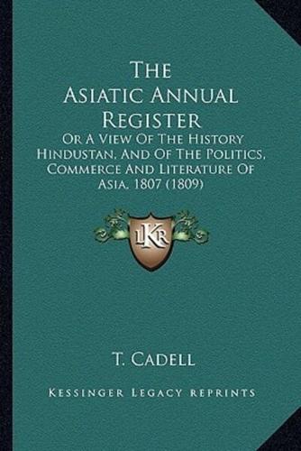 The Asiatic Annual Register