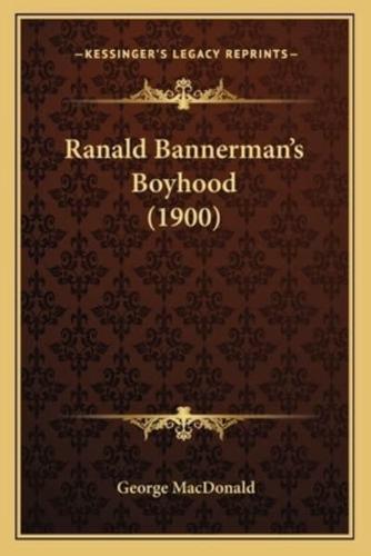 Ranald Bannerman's Boyhood (1900)