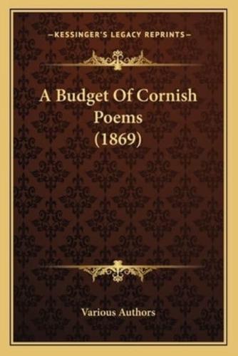 A Budget Of Cornish Poems (1869)