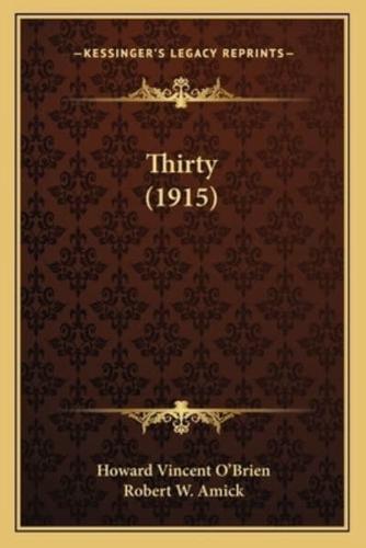 Thirty (1915)