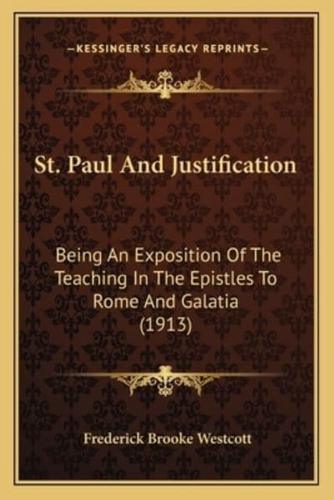 St. Paul And Justification