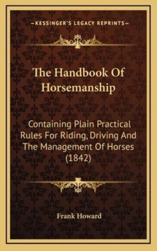 The Handbook Of Horsemanship