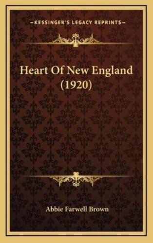 Heart of New England (1920)