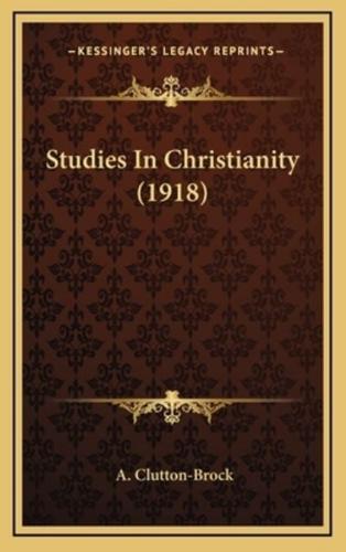 Studies in Christianity (1918)