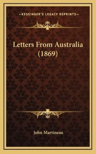 Letters from Australia (1869)
