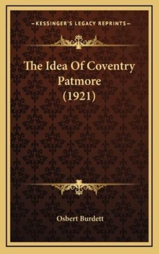 The Idea of Coventry Patmore (1921)