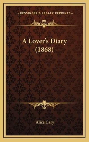 A Lover's Diary (1868)