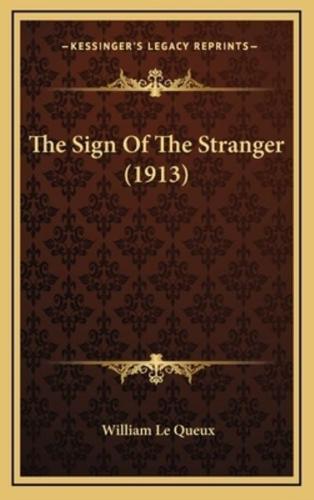 The Sign of the Stranger (1913)