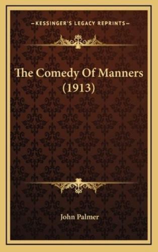The Comedy of Manners (1913)