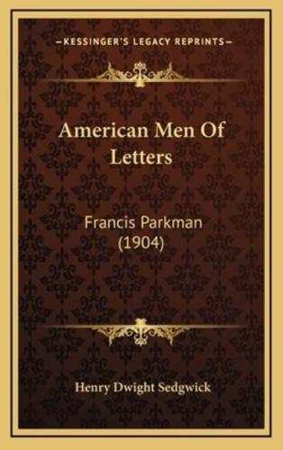 American Men of Letters