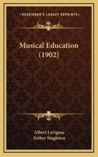 Musical Education (1902)