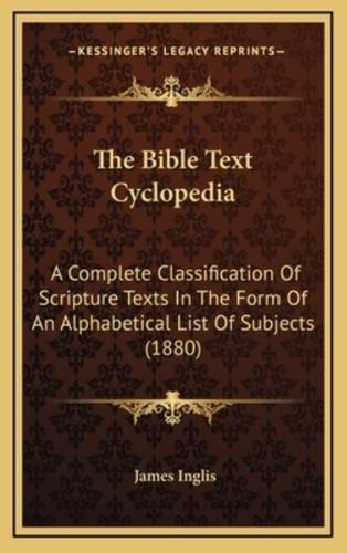 The Bible Text Cyclopedia