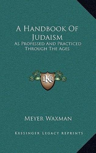 A Handbook Of Judaism