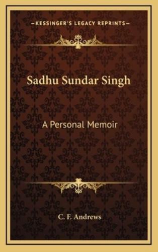 Sadhu Sundar Singh