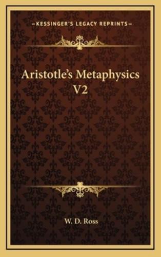 Aristotle's Metaphysics V2