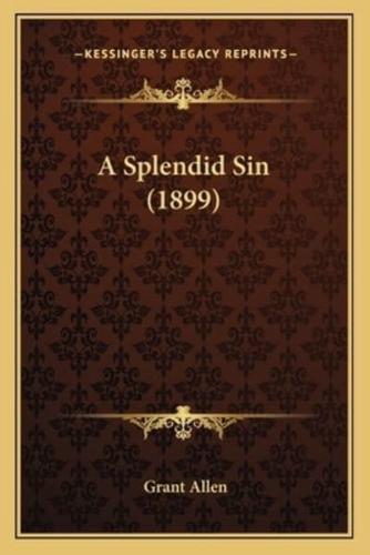 A Splendid Sin (1899)