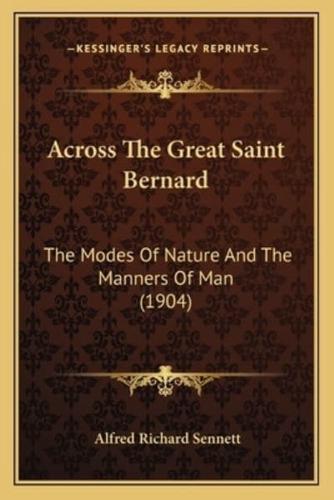 Across The Great Saint Bernard
