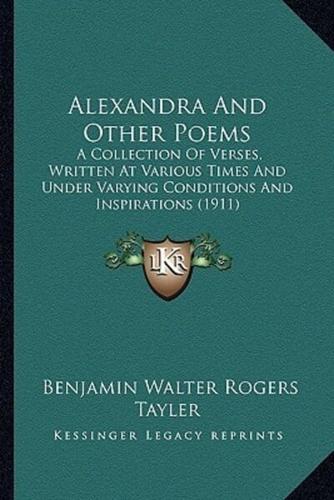 Alexandra And Other Poems