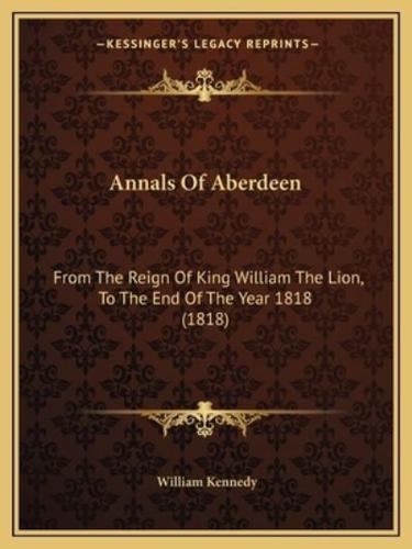 Annals Of Aberdeen