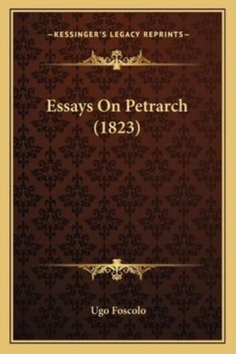 Essays On Petrarch (1823)