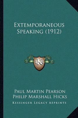 Extemporaneous Speaking (1912)