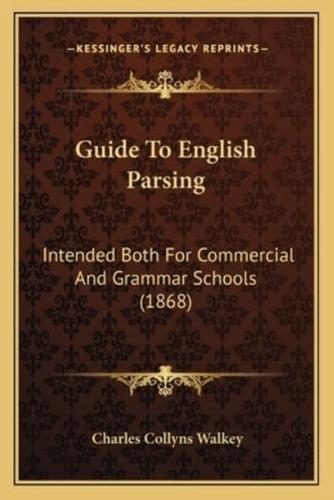 Guide to English Parsing