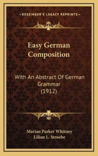 Easy German Composition