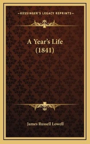 A Year's Life (1841)