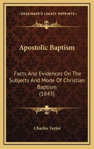 Apostolic Baptism