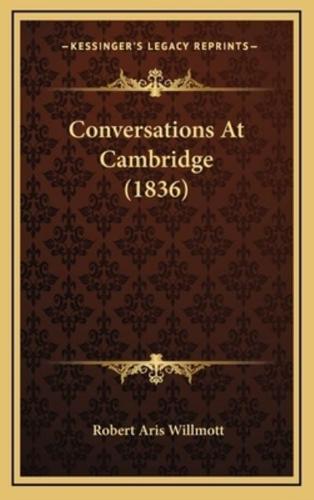 Conversations at Cambridge (1836)