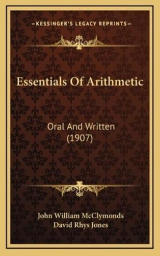 Essentials of Arithmetic