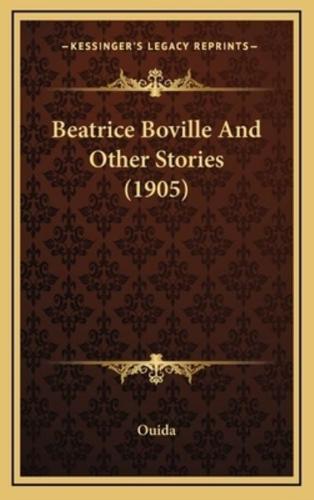 Beatrice Boville And Other Stories (1905)