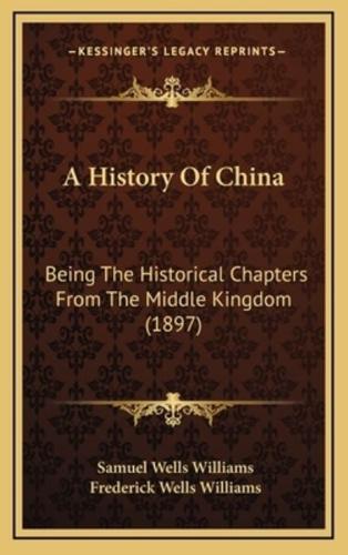 A History Of China