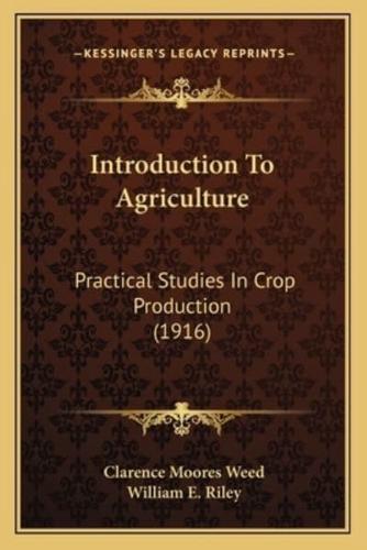 Introduction To Agriculture