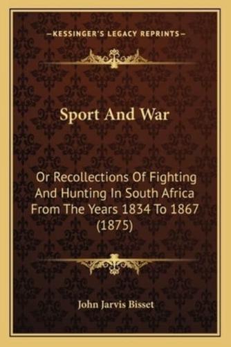 Sport And War