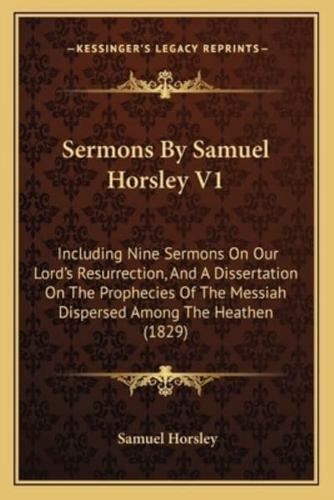 Sermons By Samuel Horsley V1