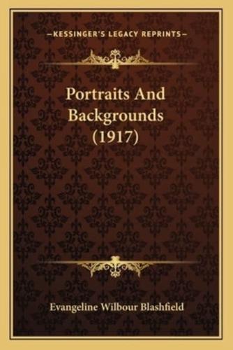 Portraits And Backgrounds (1917)