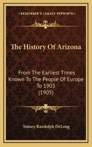 The History Of Arizona