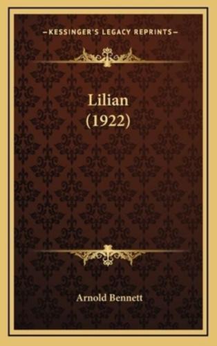 Lilian (1922)