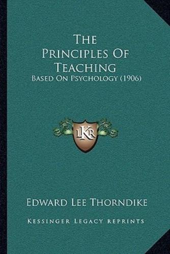 The Principles Of Teaching