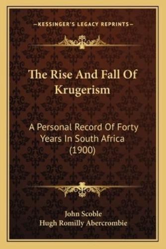 The Rise And Fall Of Krugerism