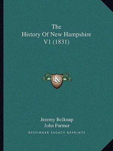 The History Of New Hampshire V1 (1831)