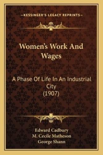 Women's Work And Wages