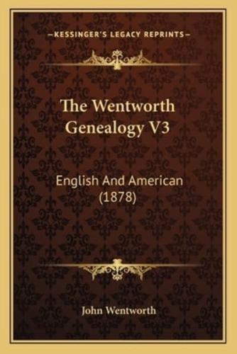 The Wentworth Genealogy V3