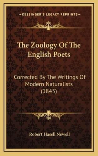 The Zoology of the English Poets